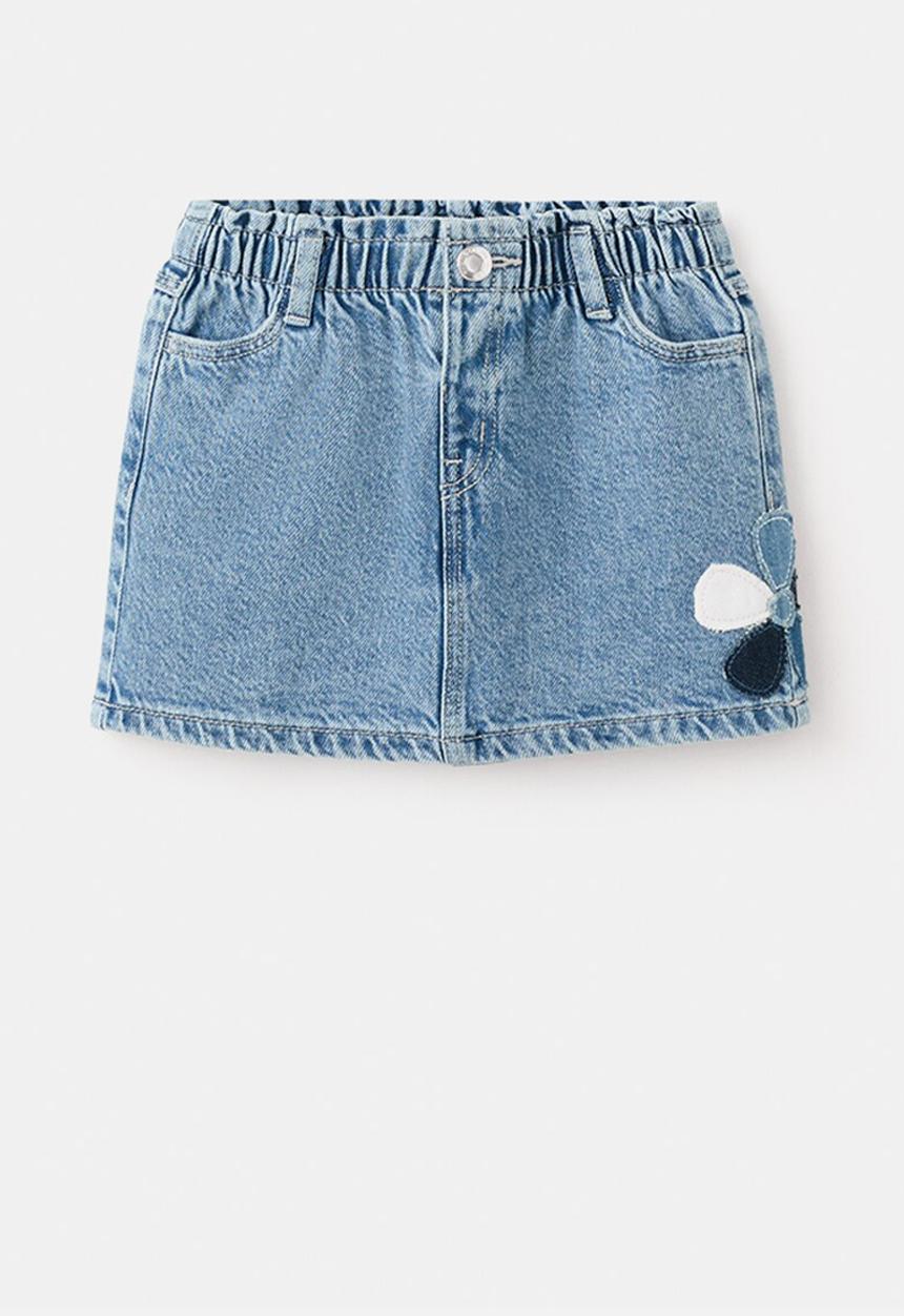MANGO - Skirt PATCHSET - Open Blue