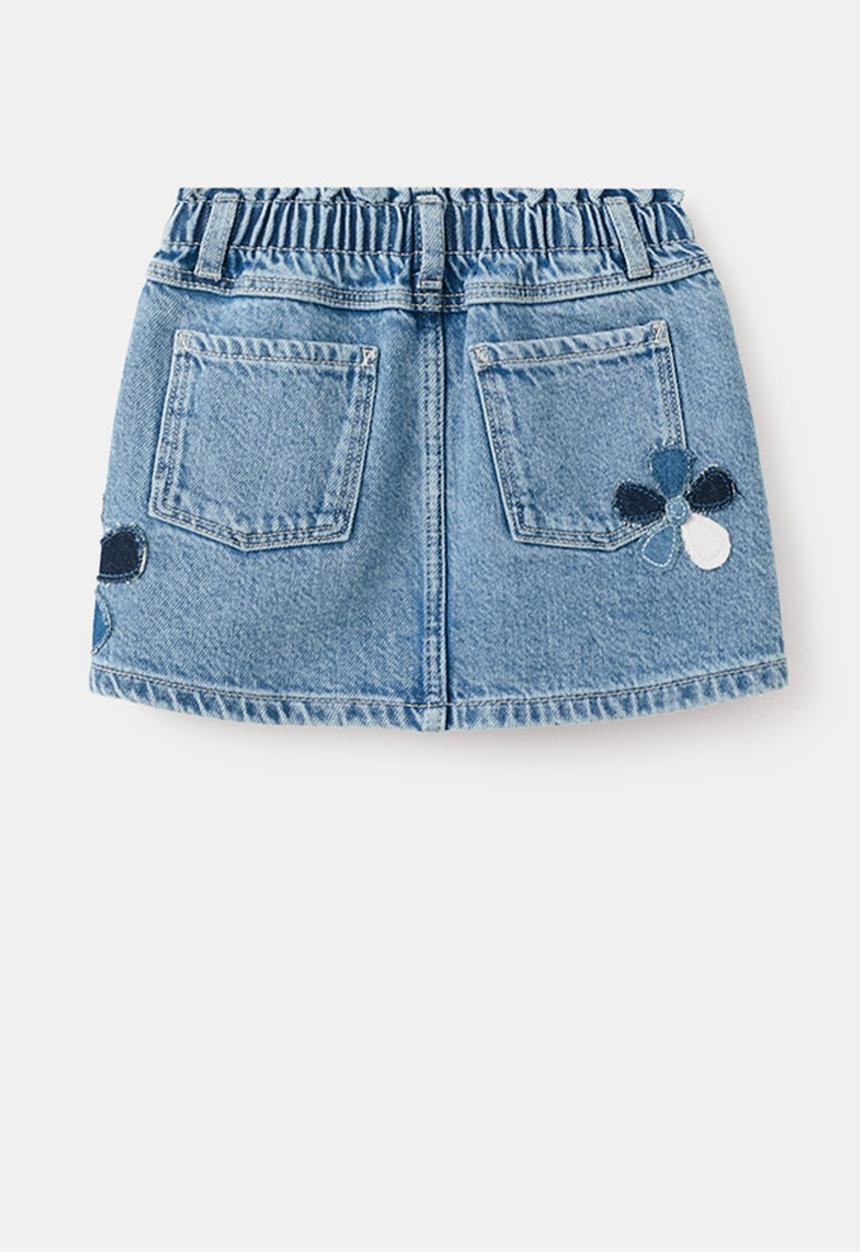 MANGO - Skirt PATCHSET - Open Blue