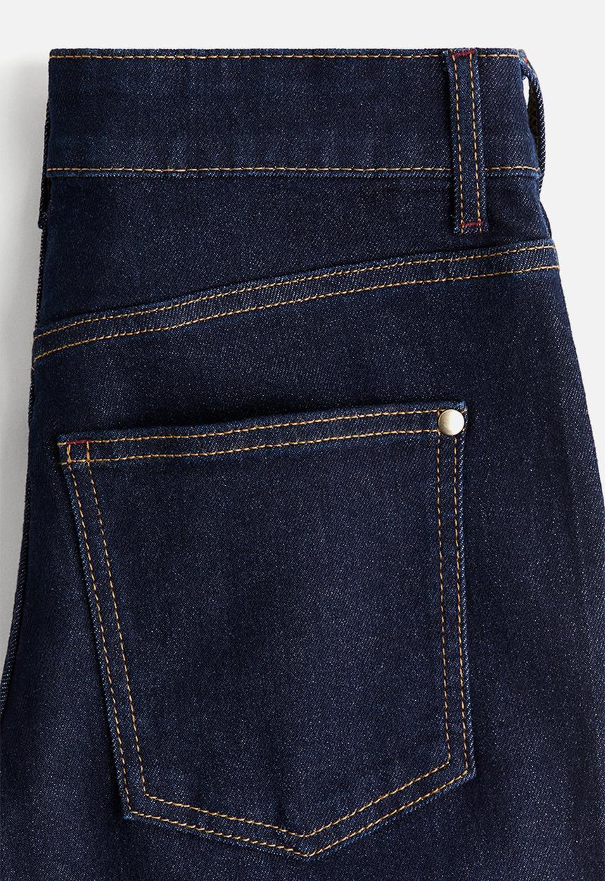 H&M - Flared high jeans - dark denim blue