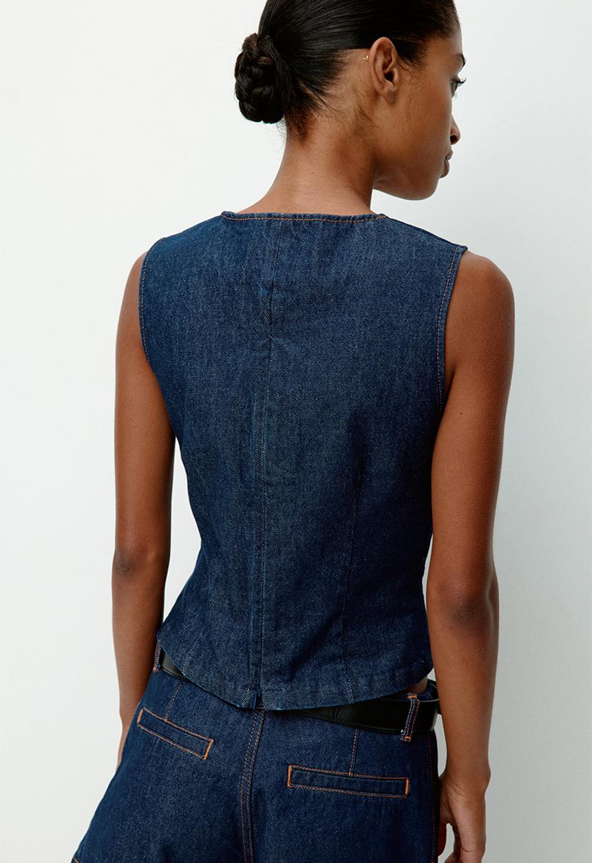 H&M - Vest top - denim blue