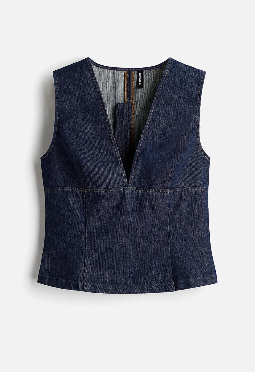 H&M - Vest top - denim blue