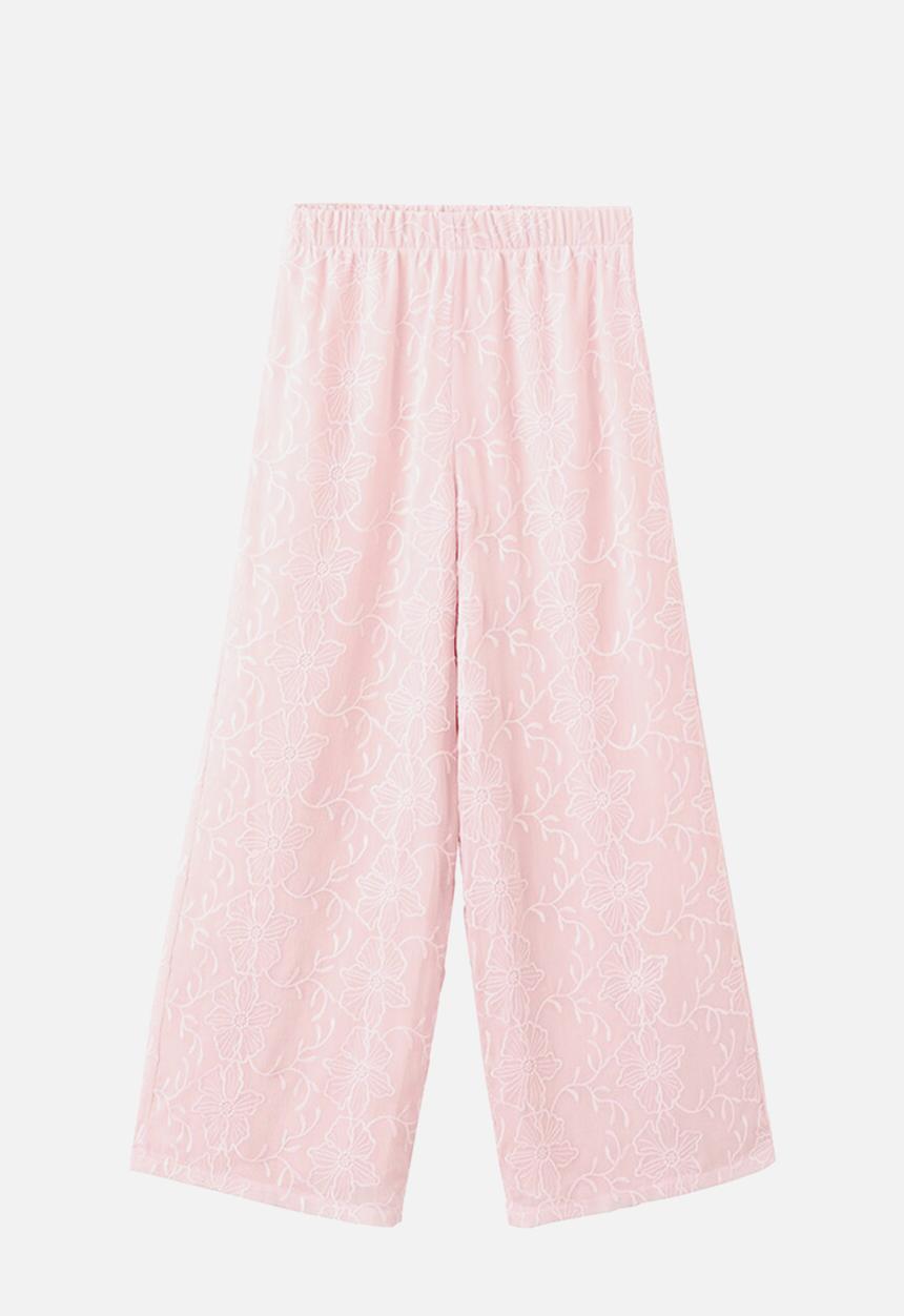 MANGO - Trousers ROSESET - Pink