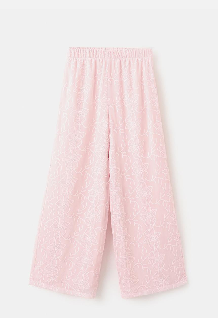 MANGO - Trousers ROSESET - Pink