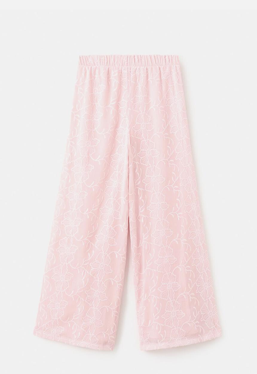 MANGO - Trousers ROSESET - Pink