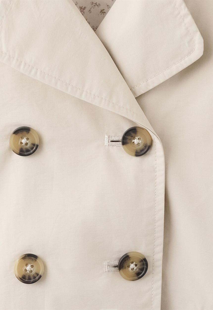 MANGO - Coat TRENCHB - Light/Pastel Brown