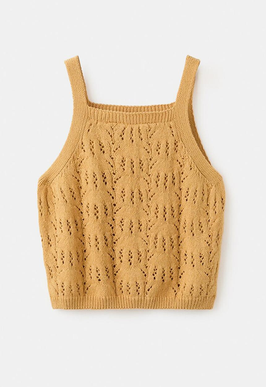 MANGO - Top ISLAT - Medium Yellow