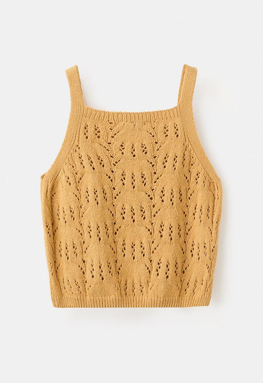 MANGO - Top ISLAT - Medium Yellow