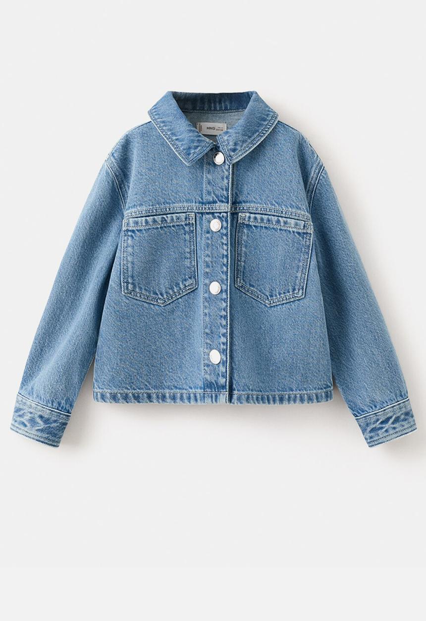 MANGO - Jacket (Cazadora) PATCHSET - Open Blue