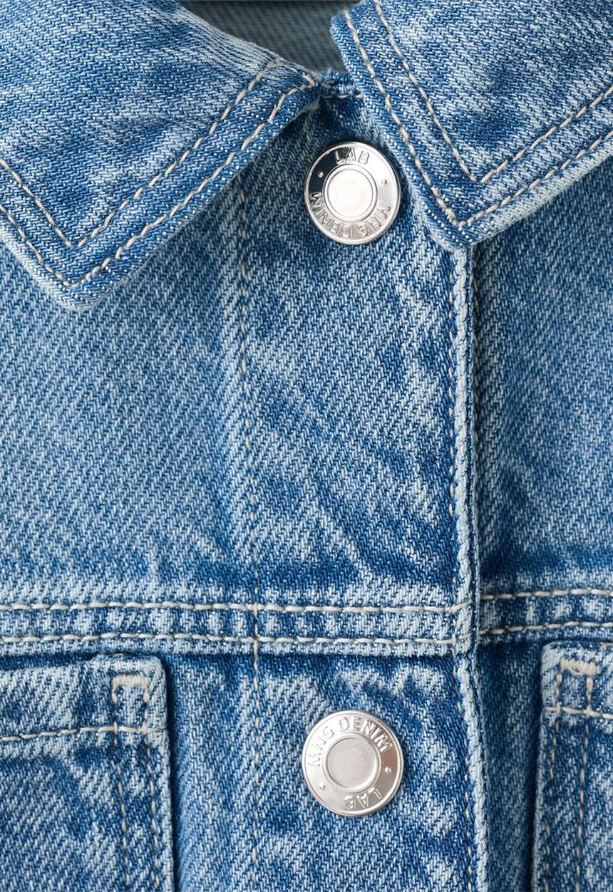 MANGO - Jacket (Cazadora) PATCHSET - Open Blue