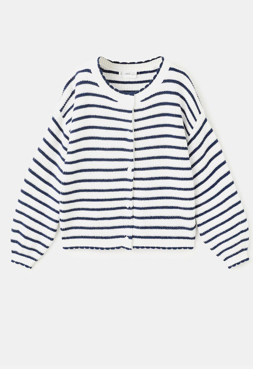 MANGO - Cardigan DAISY - Navy