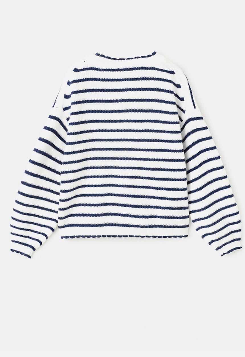 MANGO - Cardigan DAISY - Navy
