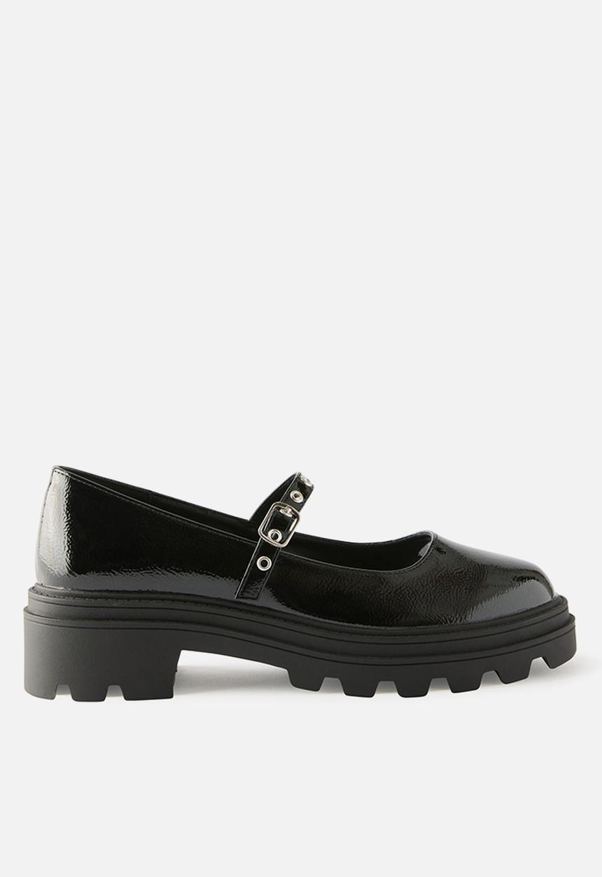 Cotton On - Jordyn Chunky Loafer - black patent.