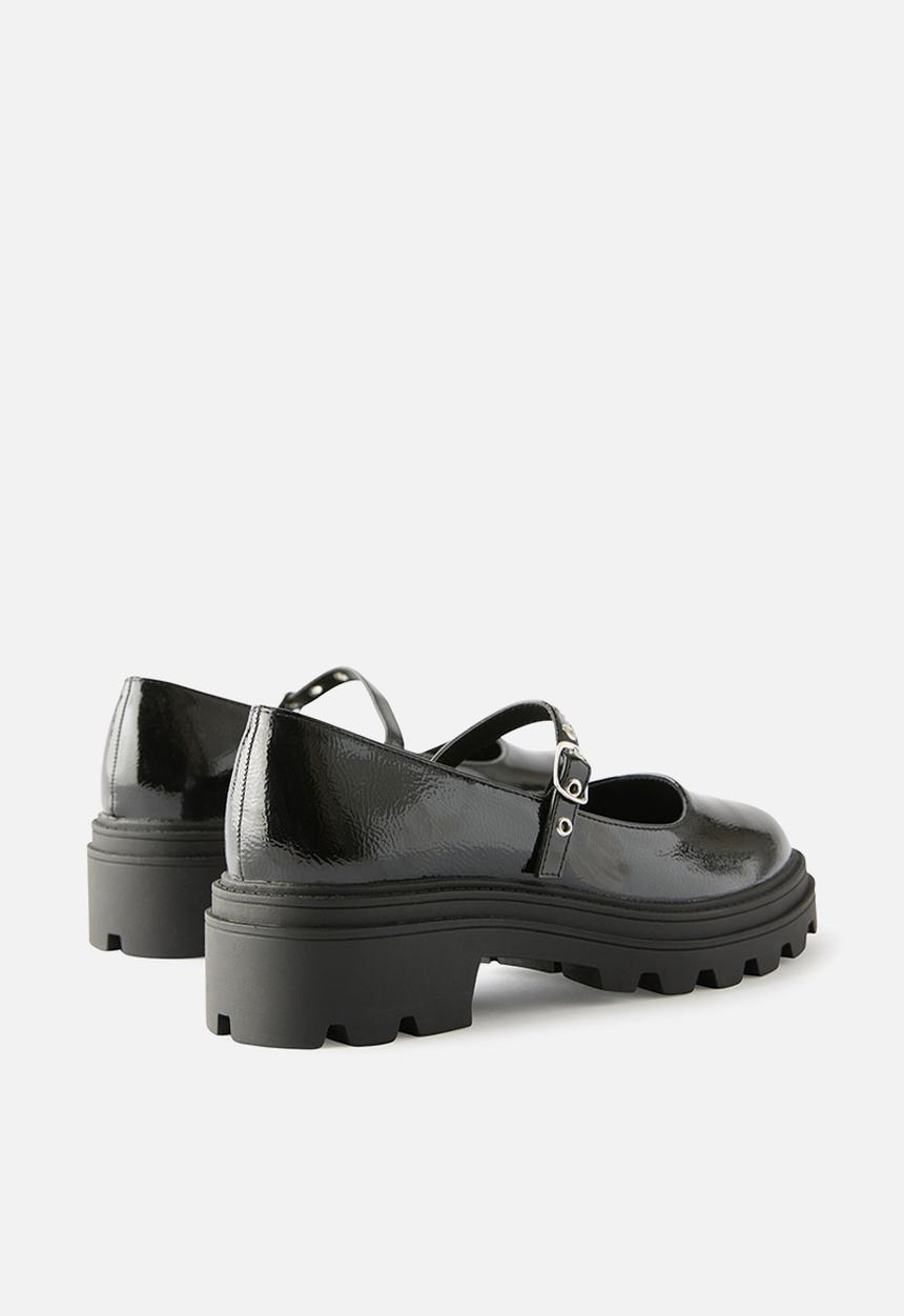 Cotton On - Jordyn Chunky Loafer - black patent.