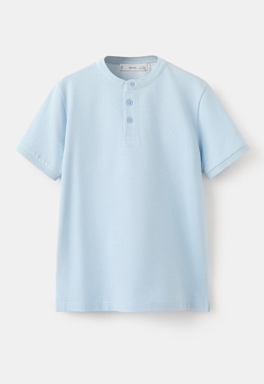 MANGO - Poloshirt HANOI - Light/Pastel Blue