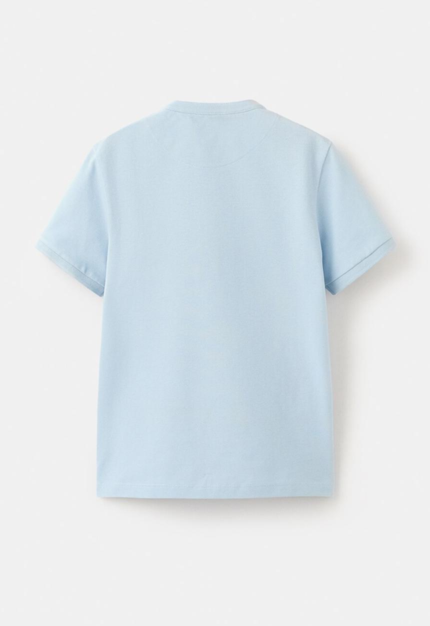 MANGO - Poloshirt HANOI - Light/Pastel Blue