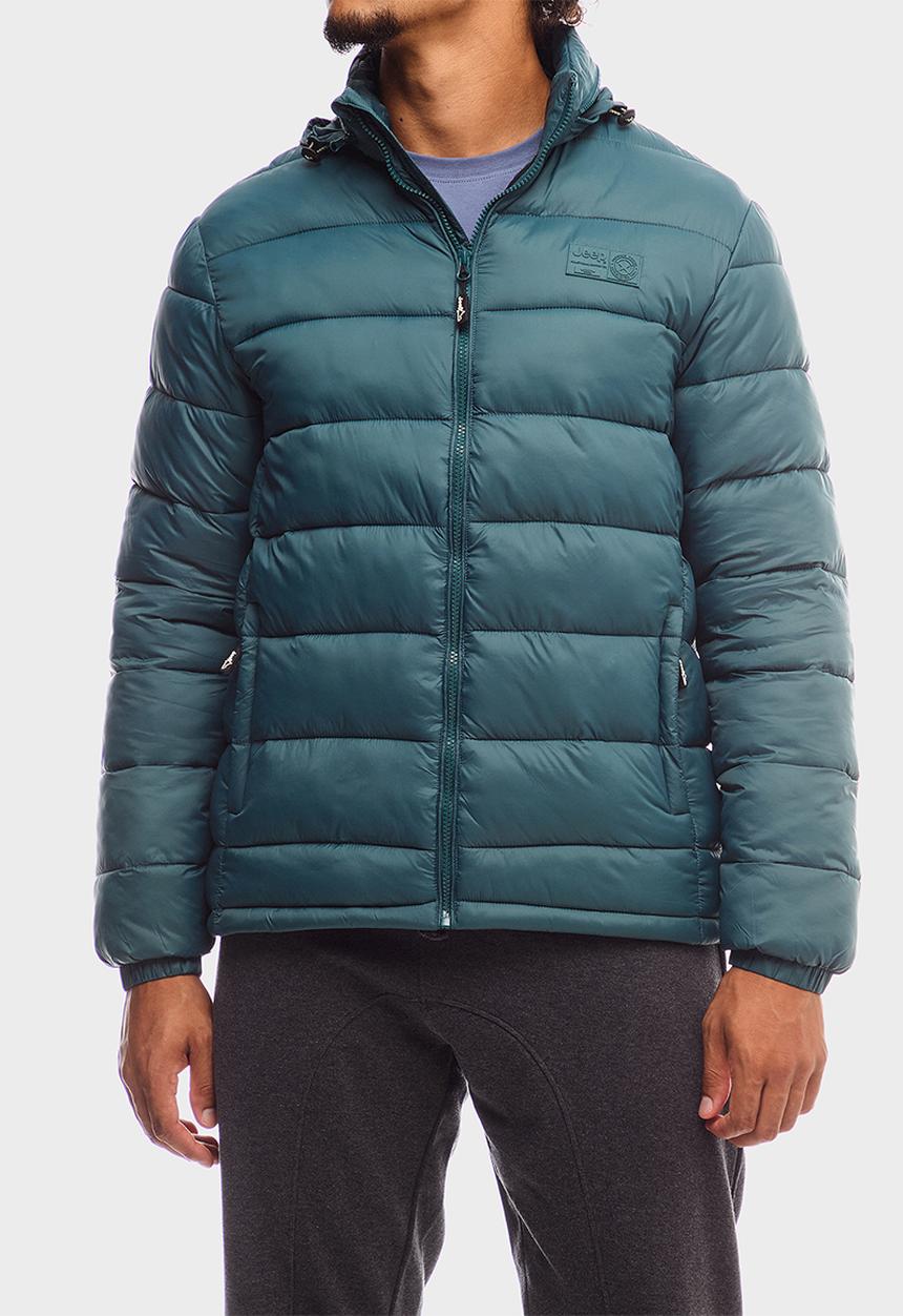 Core Long Sleeve Puffer Jacket - Green