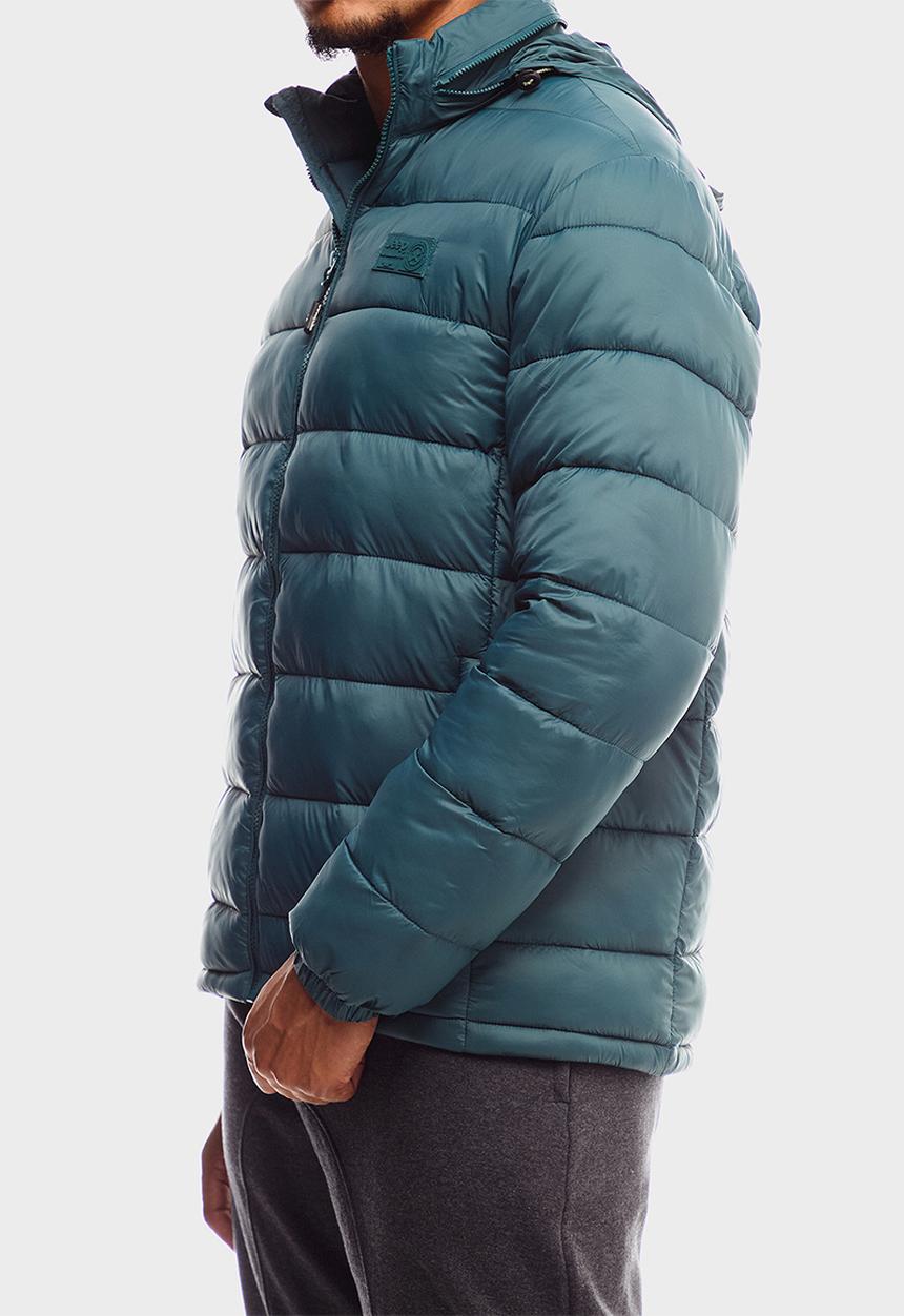 JEEP - Core Long Sleeve Puffer Jacket - Green