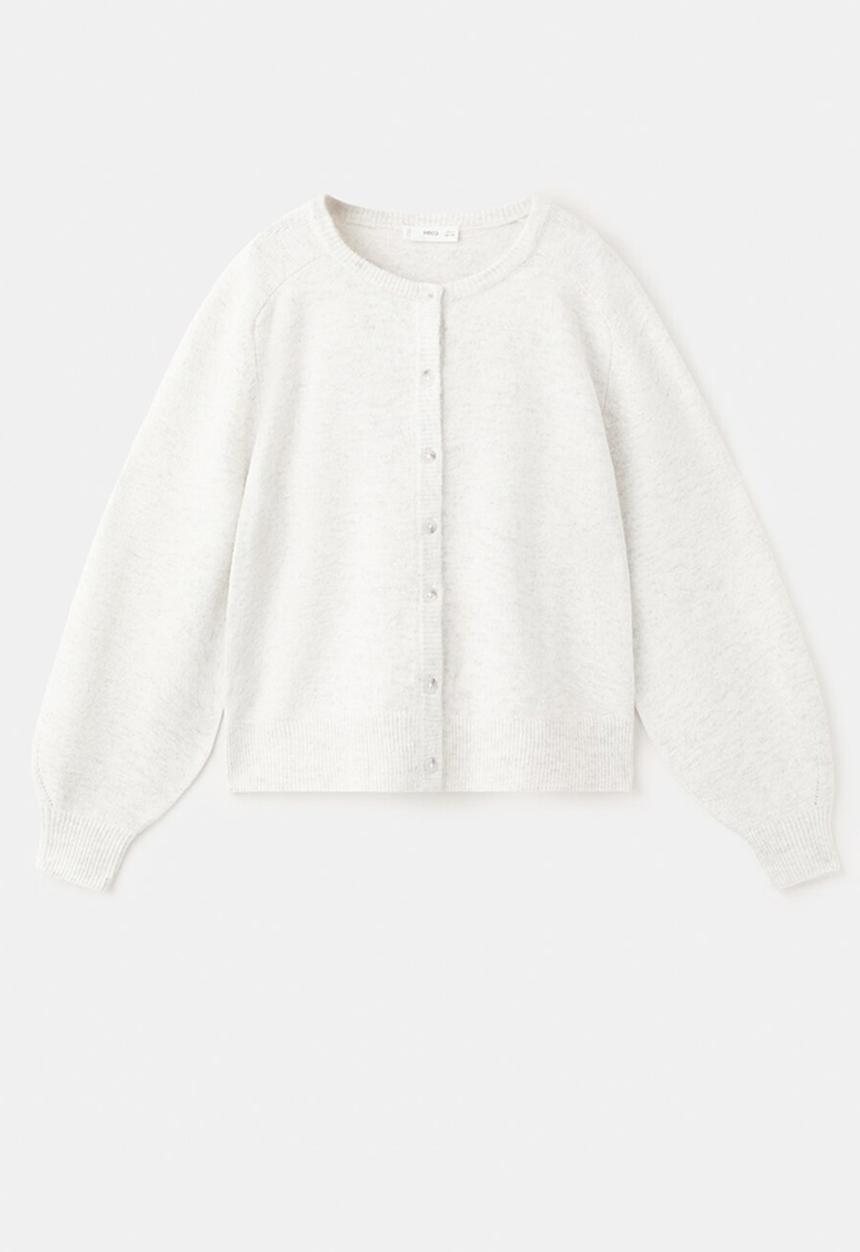 MANGO - Cardigan NINA - Light/Pastel Gray