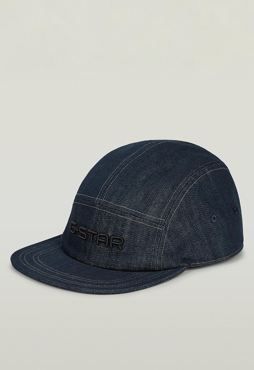 G-STAR - Flat Brim 5 Panel Cap - Raw Denim