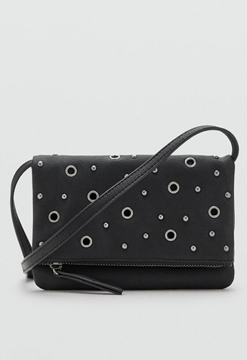 MANGO - Mini bolso - black
