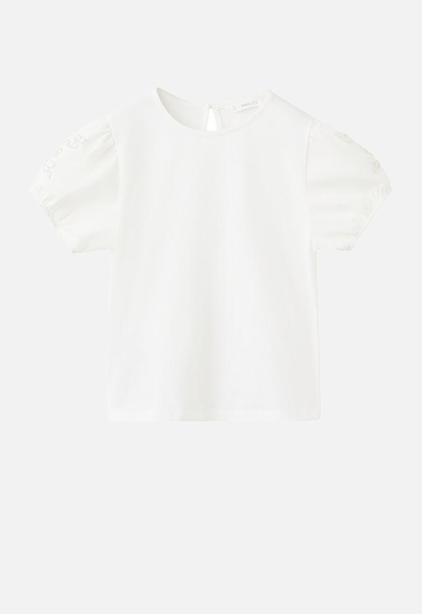 MANGO - T-Shirt EMBE - Natural
