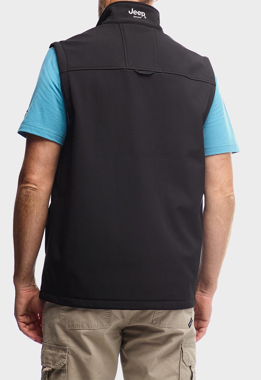 JEEP - Softshell Gilet - Black