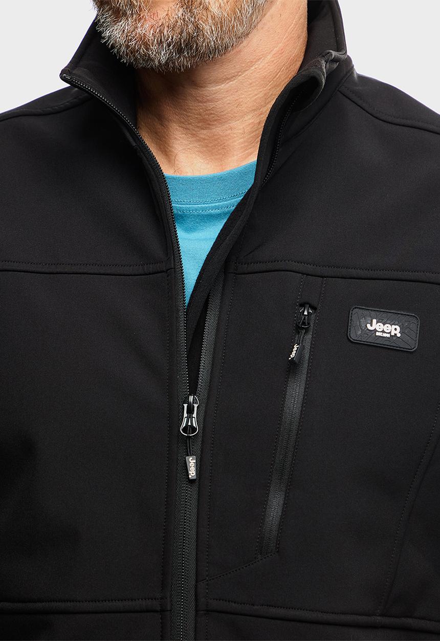 JEEP - Softshell Gilet - Black