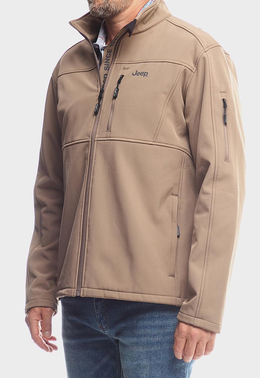 JEEP - Core Softshell Jacket - Brown