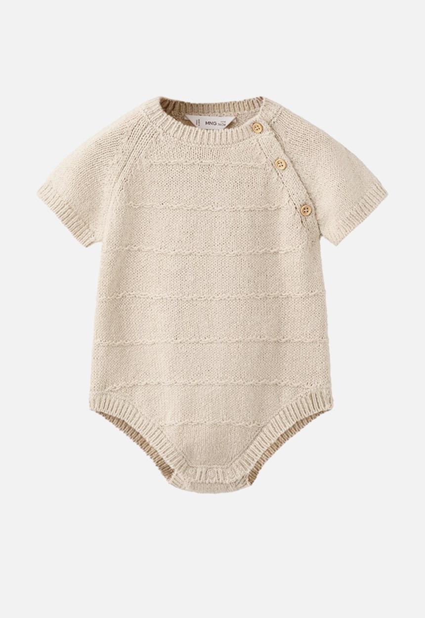 MANGO - Romper BILBAO - Light Beige