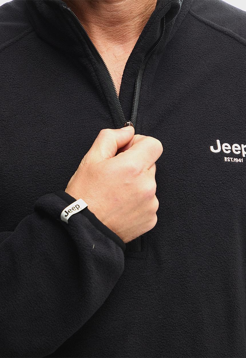JEEP - Core Polarfleece 1/4 Zip - Black