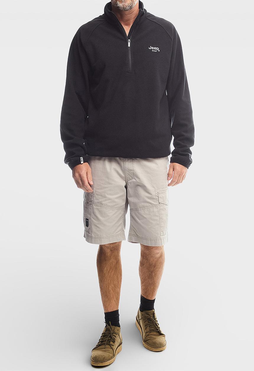 JEEP - Core Polarfleece 1/4 Zip - Black