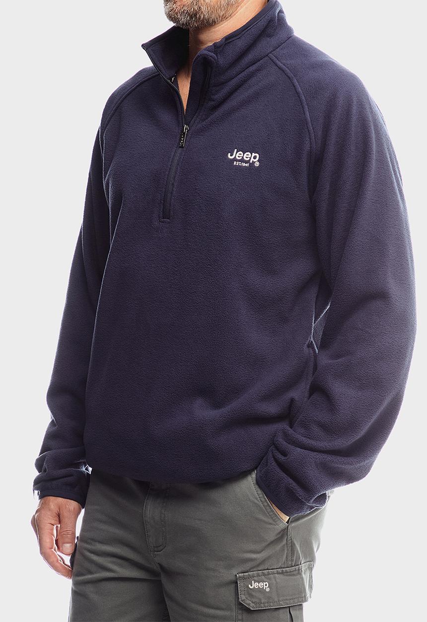JEEP - Core Polarfleece 1/4 Zip - Navy