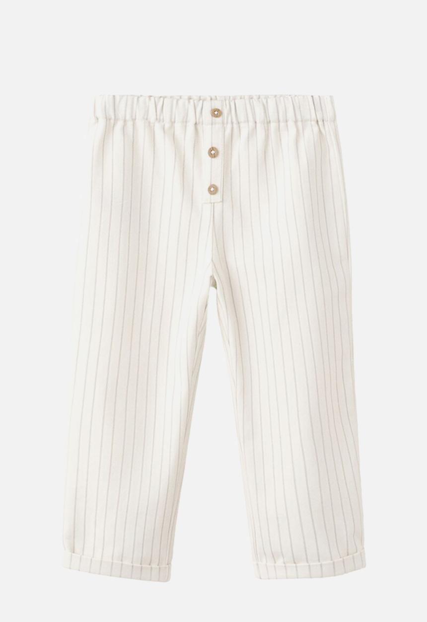 MANGO - Trousers LUGO - Natural