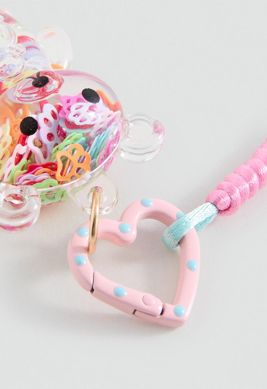 MANGO - Key ring Mochibe - pink