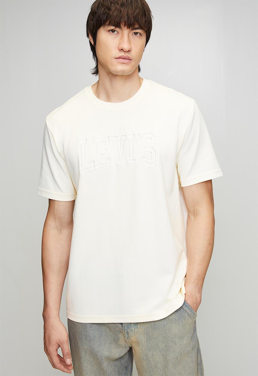 Levi’s® - Sp 3d embroidery tee - off white