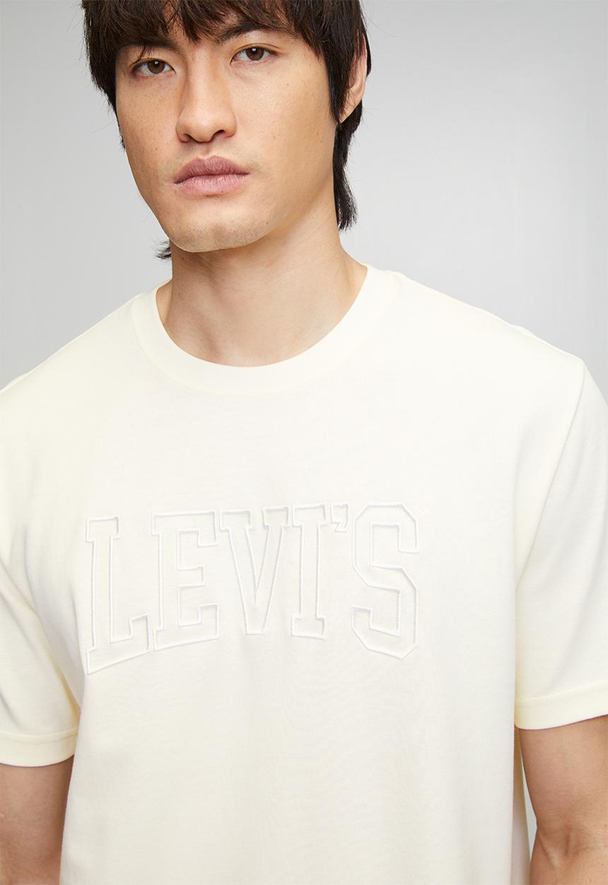 Levi’s® - Sp 3d embroidery tee - off white
