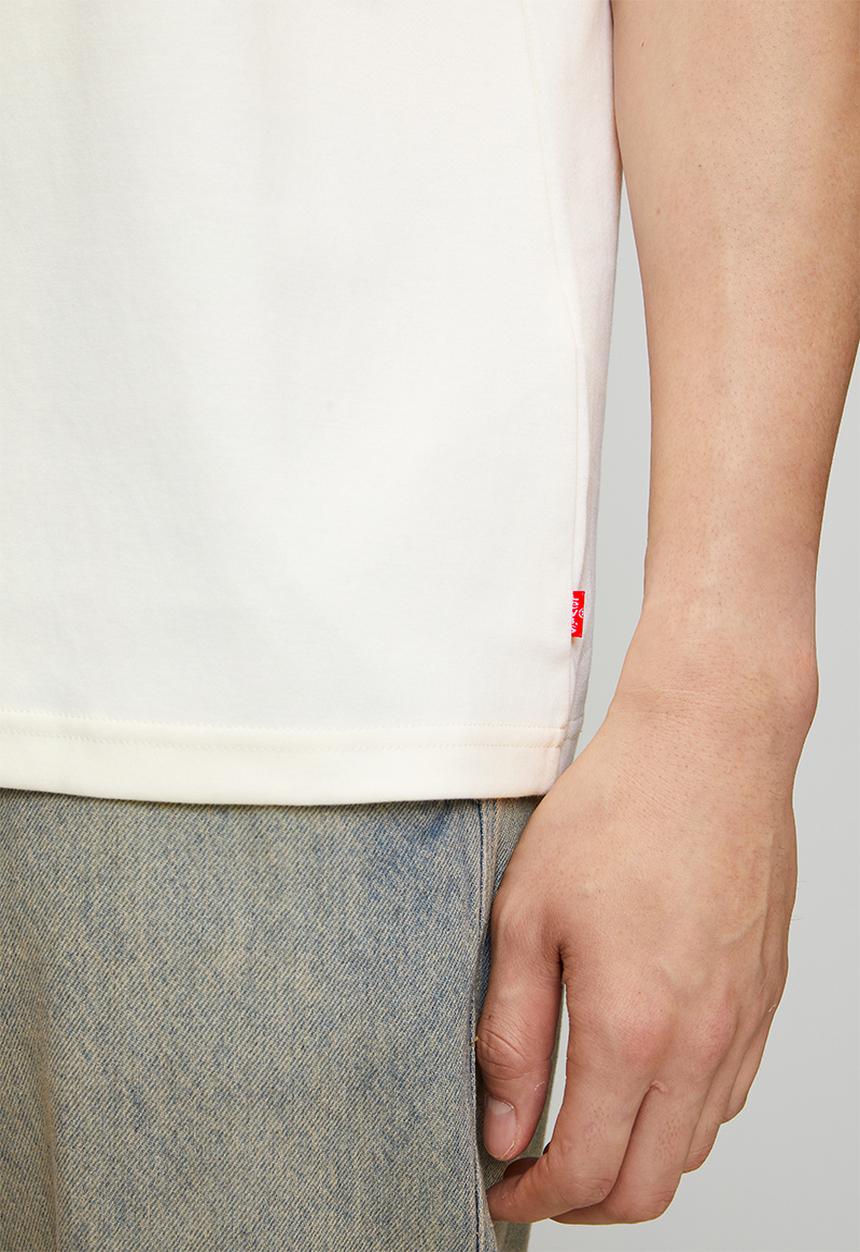 Levi’s® - Sp 3d embroidery tee - off white
