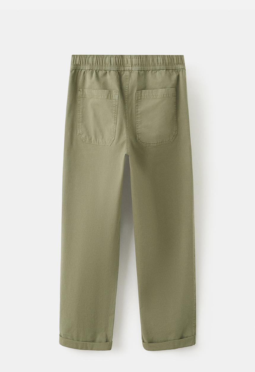 MANGO - Trousers FRANKY - Khaki