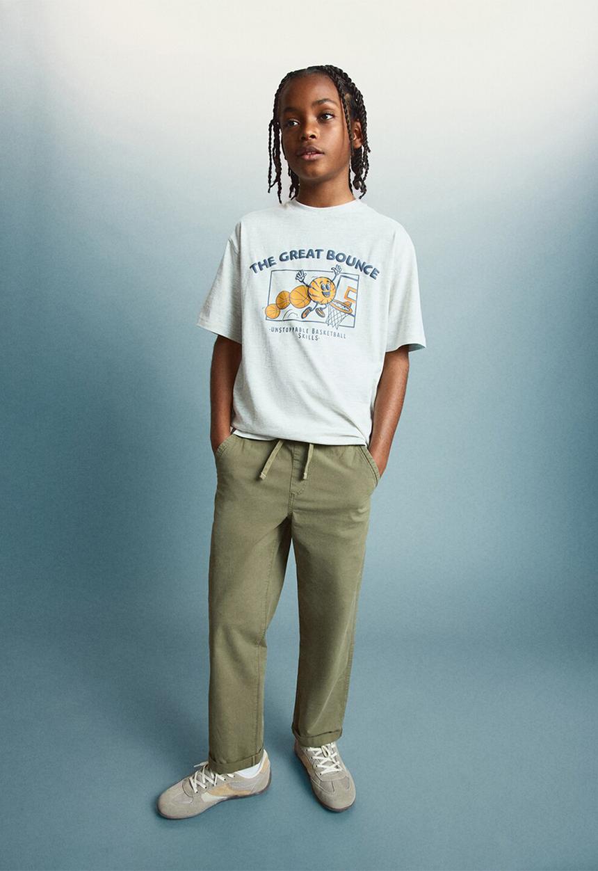MANGO - Trousers FRANKY - Khaki