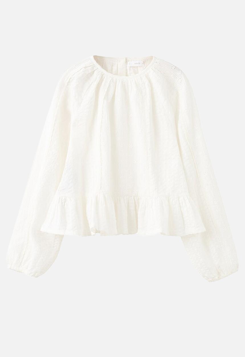 MANGO - Blouse RENATA - Natural