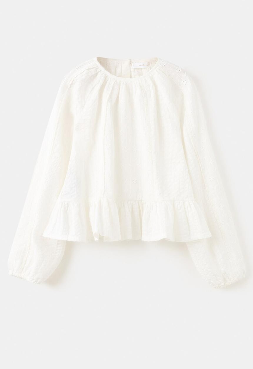 MANGO - Blouse RENATA - Natural