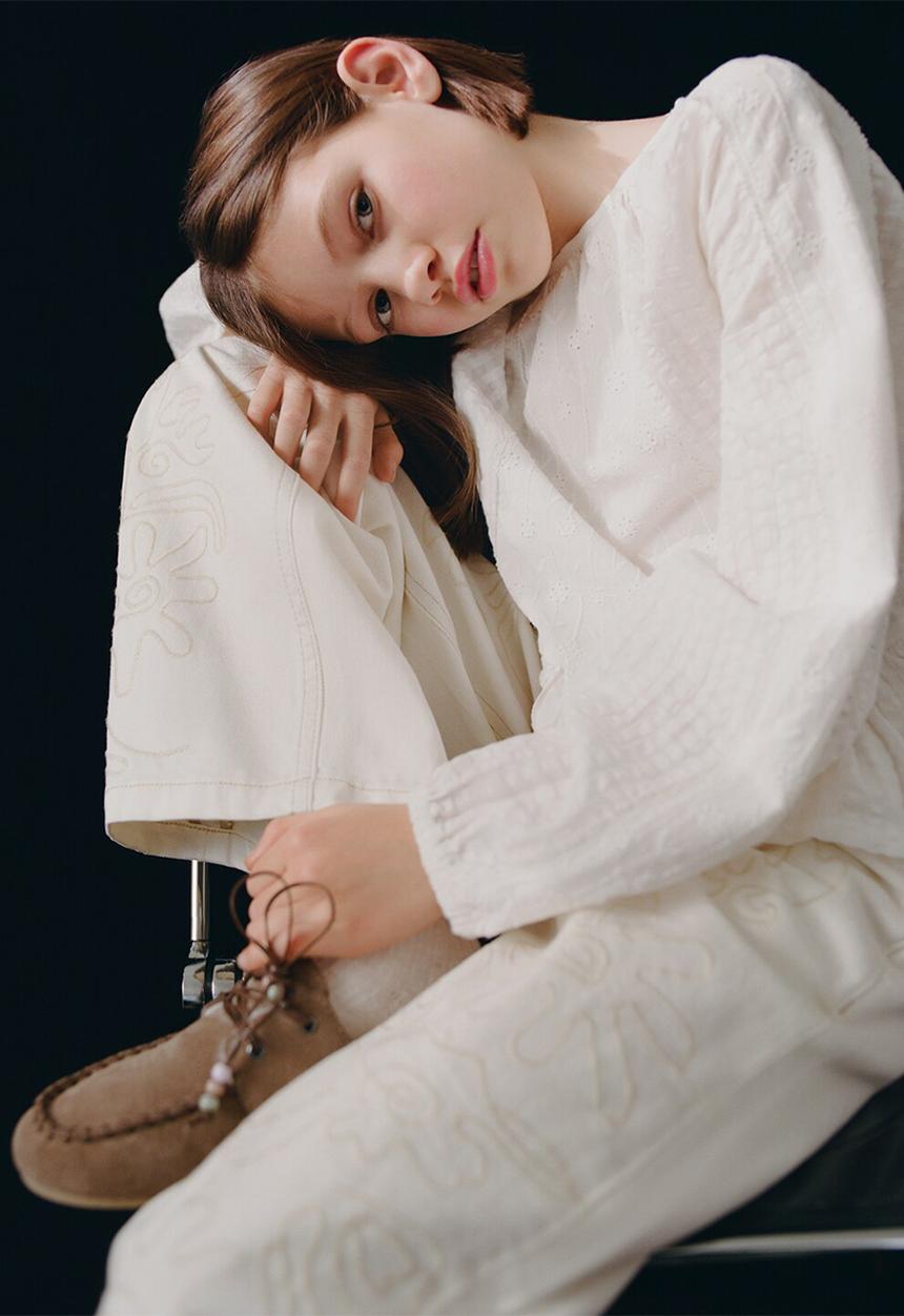 MANGO - Blouse RENATA - Natural