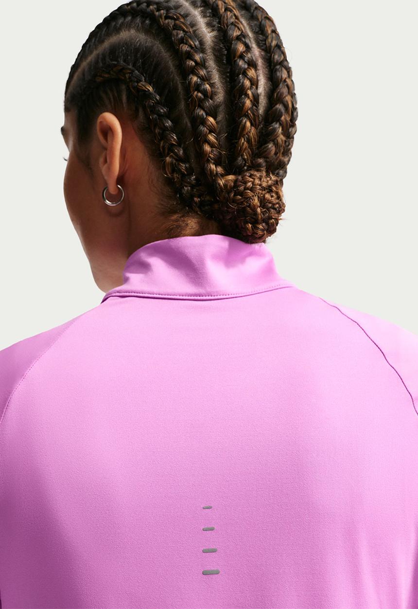 Nike - W Nk Swift Df Uv Hz Top - Lt Magenta/Reflective Silv
