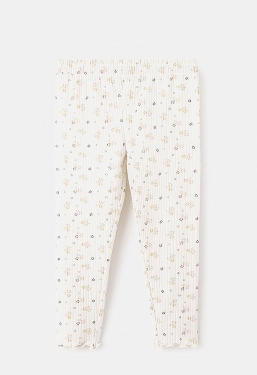 MANGO - Leggings - Light Beige