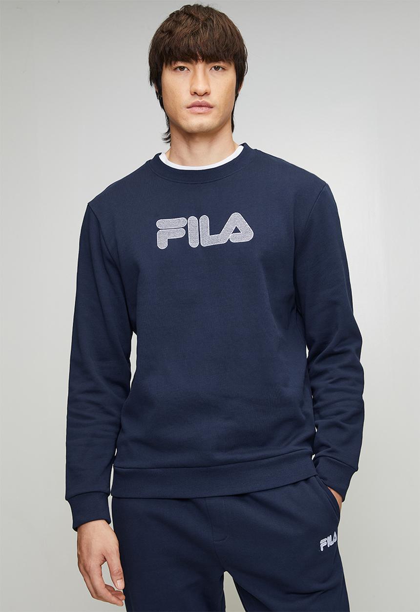FILA - Eddy Sweatshirt - Fila Blue