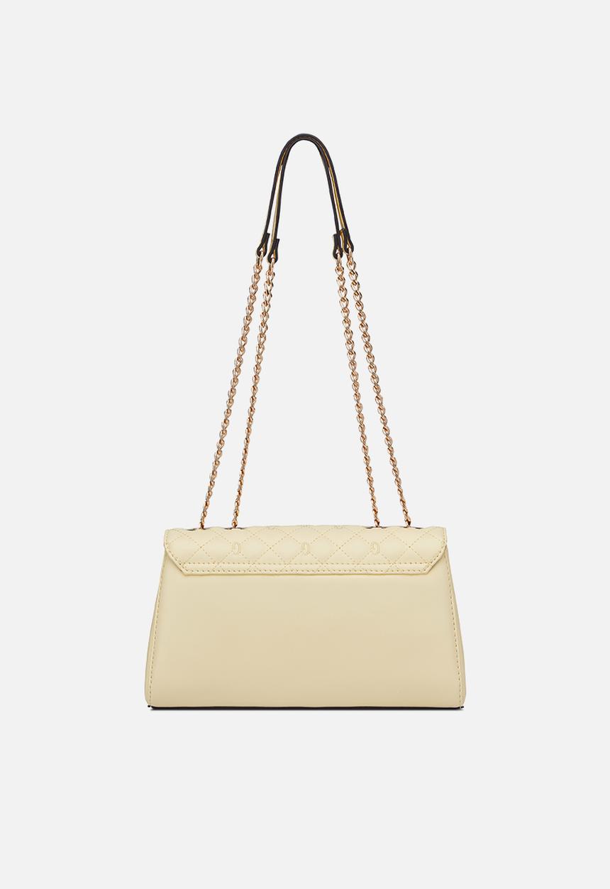 GUESS - Ramona Convertible Crossbody Flap Bag - Buttercream
