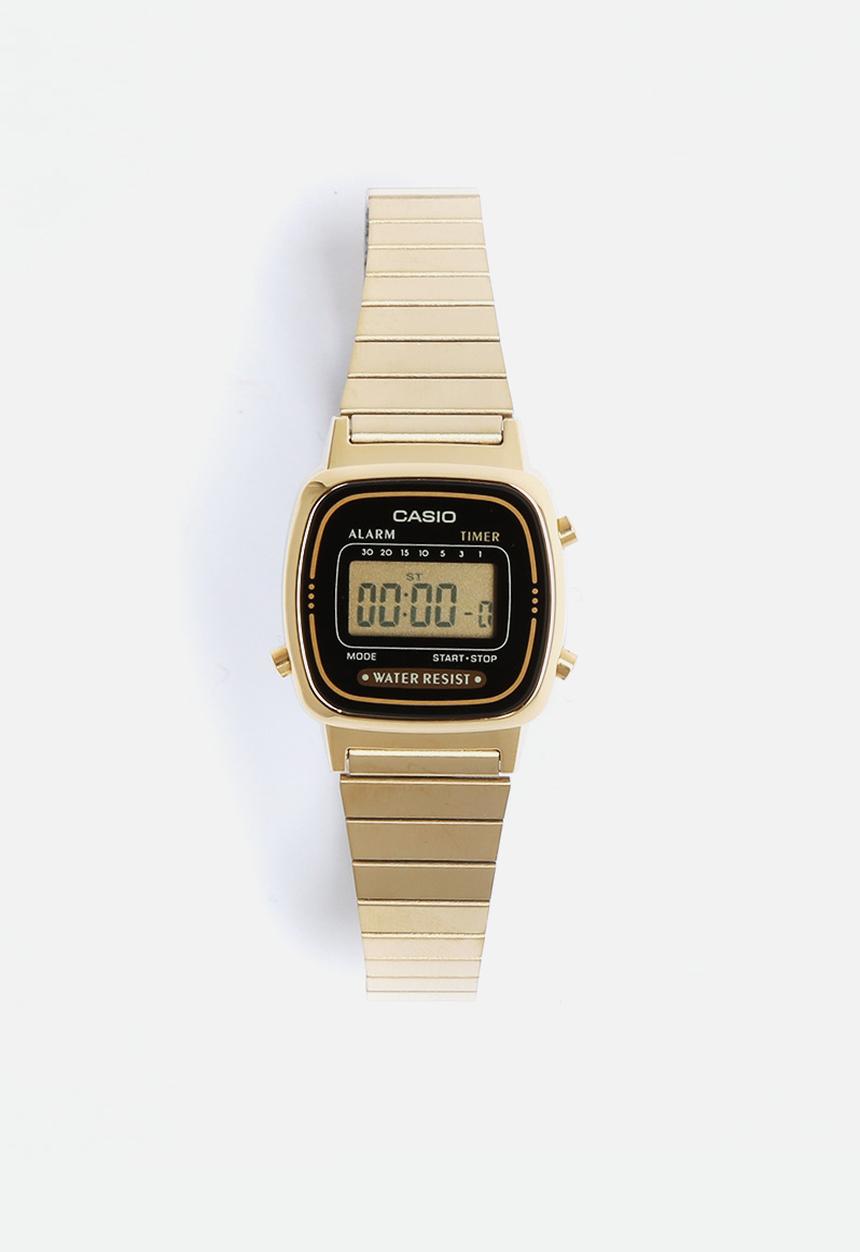 Casio - Vintage watch LA670WGA-1DF-gold