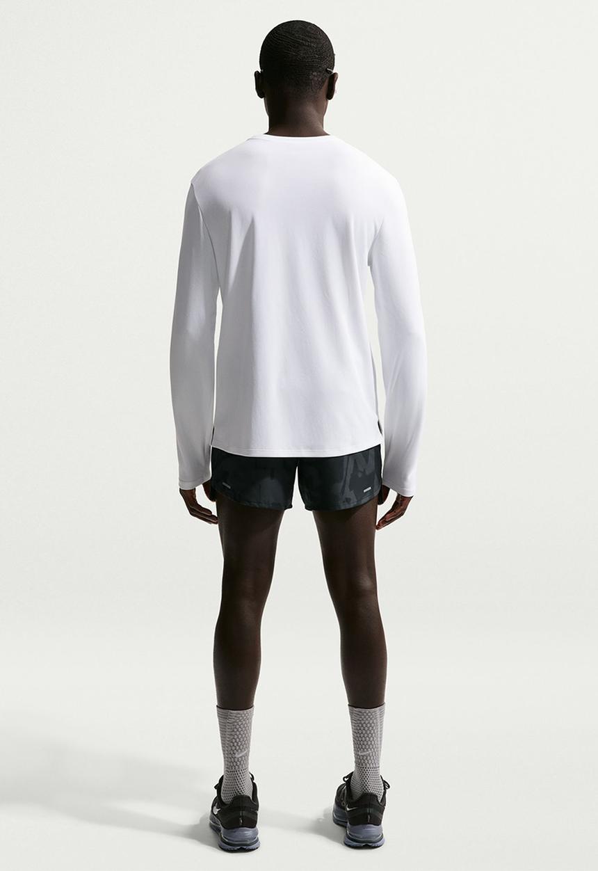 Nike -  Dri-FIT UV Miler  Running Top -  White ...