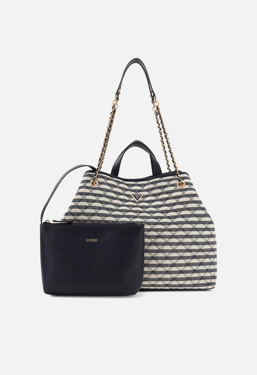 GUESS - Giully Large 2 In 1 Tote Bag - navy