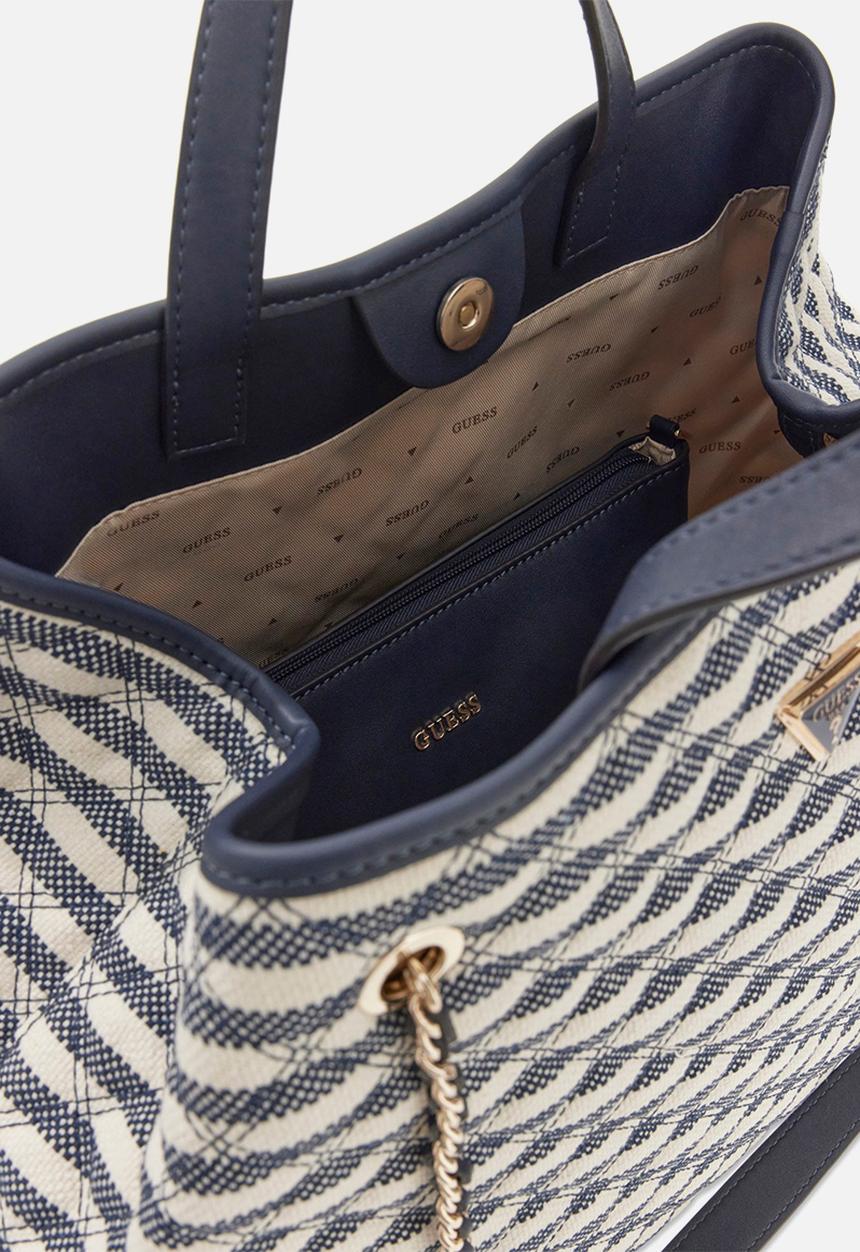 GUESS - Giully Large 2 In 1 Tote Bag - navy